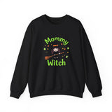 Mommy Witch Sweatshirt, Cozy Halloween Apparel, Unisex Sweatshirt, Witch Design, Gift for Witches