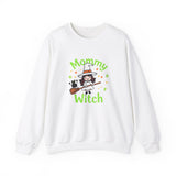 Mommy Witch Sweatshirt, Cozy Halloween Apparel, Unisex Sweatshirt, Witch Design, Gift for Witches