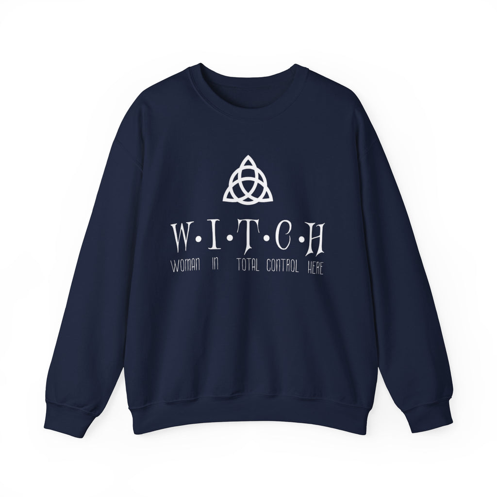 Witchy Sweatshirt - Crewneck Sweatshirt - Witch Design, Gift for Witches