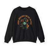 Witch Sweatshirt, Cozy Halloween Apparel, Unisex Sweatshirt, Witch Design, Gift for Witches